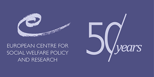 Logo 50 years of European Centre