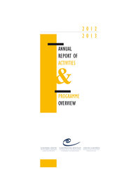 Annual Report of Activities 2012/2013
